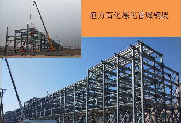 恒力石化煉化管廊鋼架