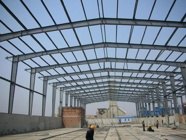 Livestock steel structure