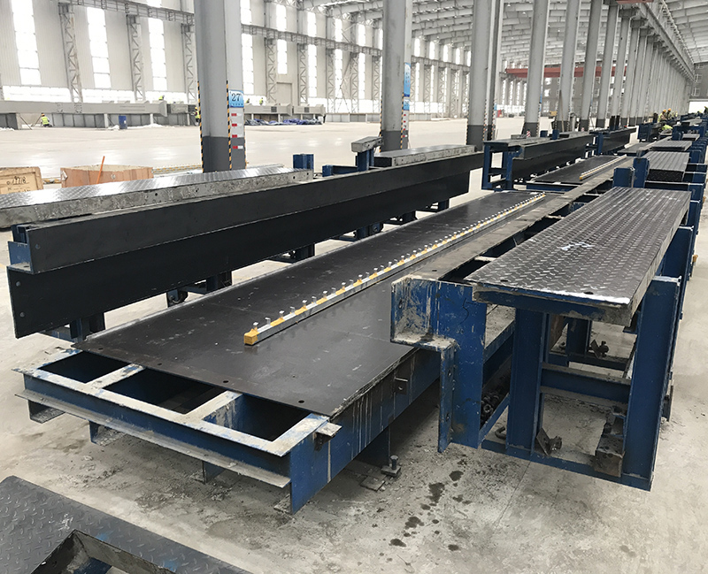 Template steel structure